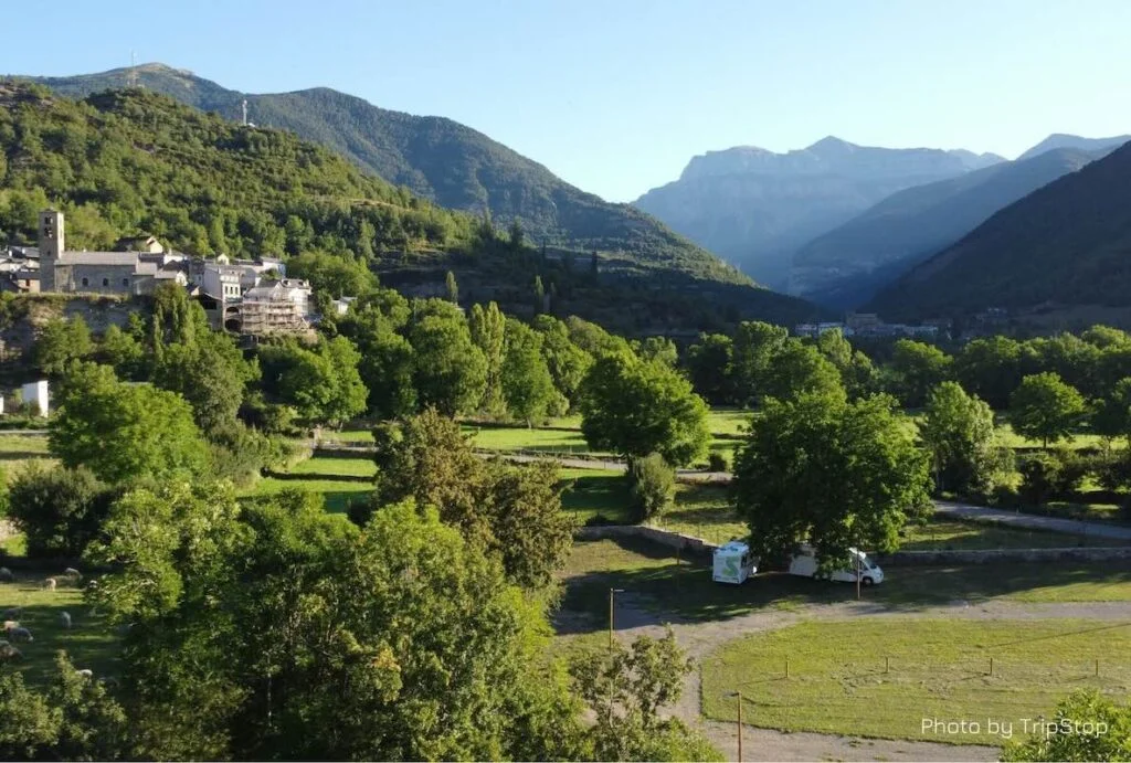 Vista aéra de Ordesarea