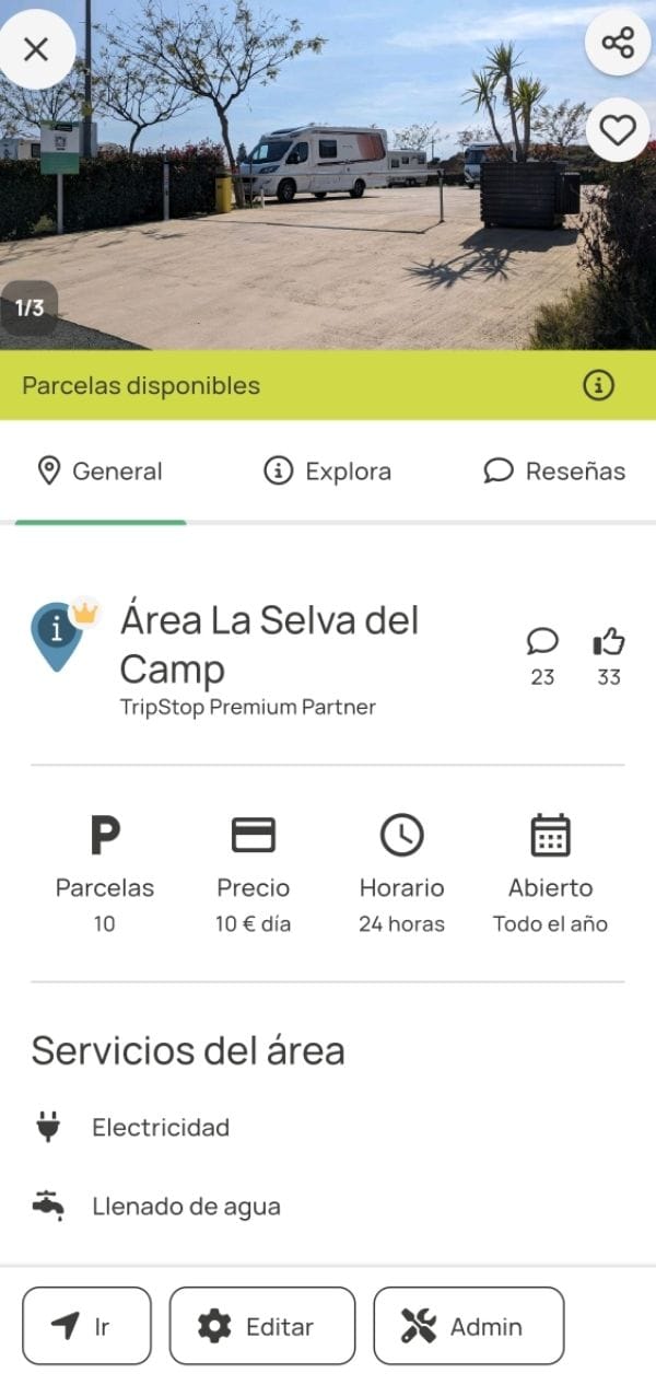 Área La Selva del Camp