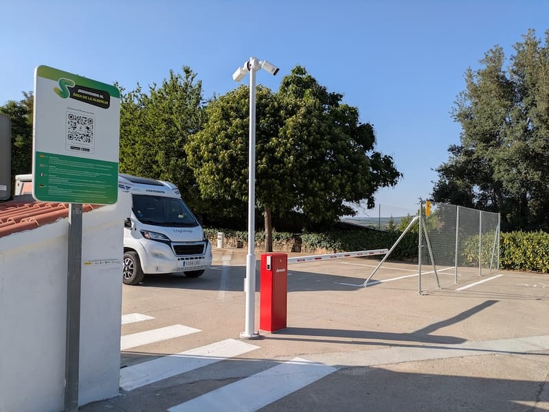 Foto da área de La Alberca