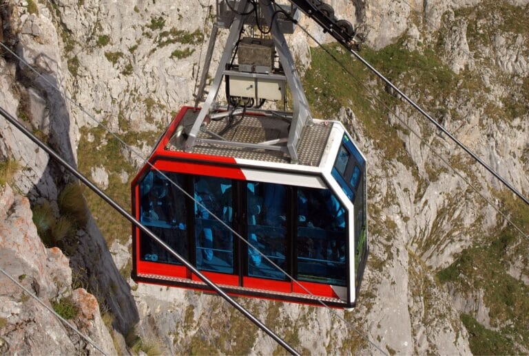El Teleférico de Fuente Dé. Viajar en autocaravana a cantabria